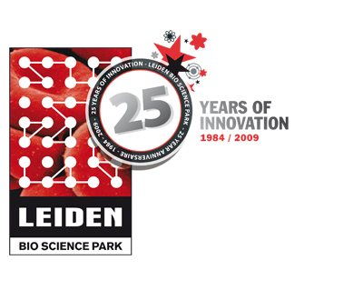 Leiden Bio Science Park jubileum logo