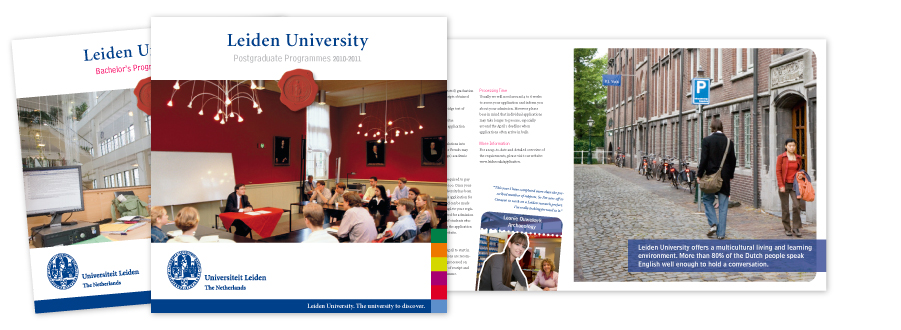Universiteit Leiden Internationale brochures